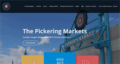 Desktop Screenshot of pickeringmarkets.com