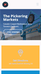 Mobile Screenshot of pickeringmarkets.com